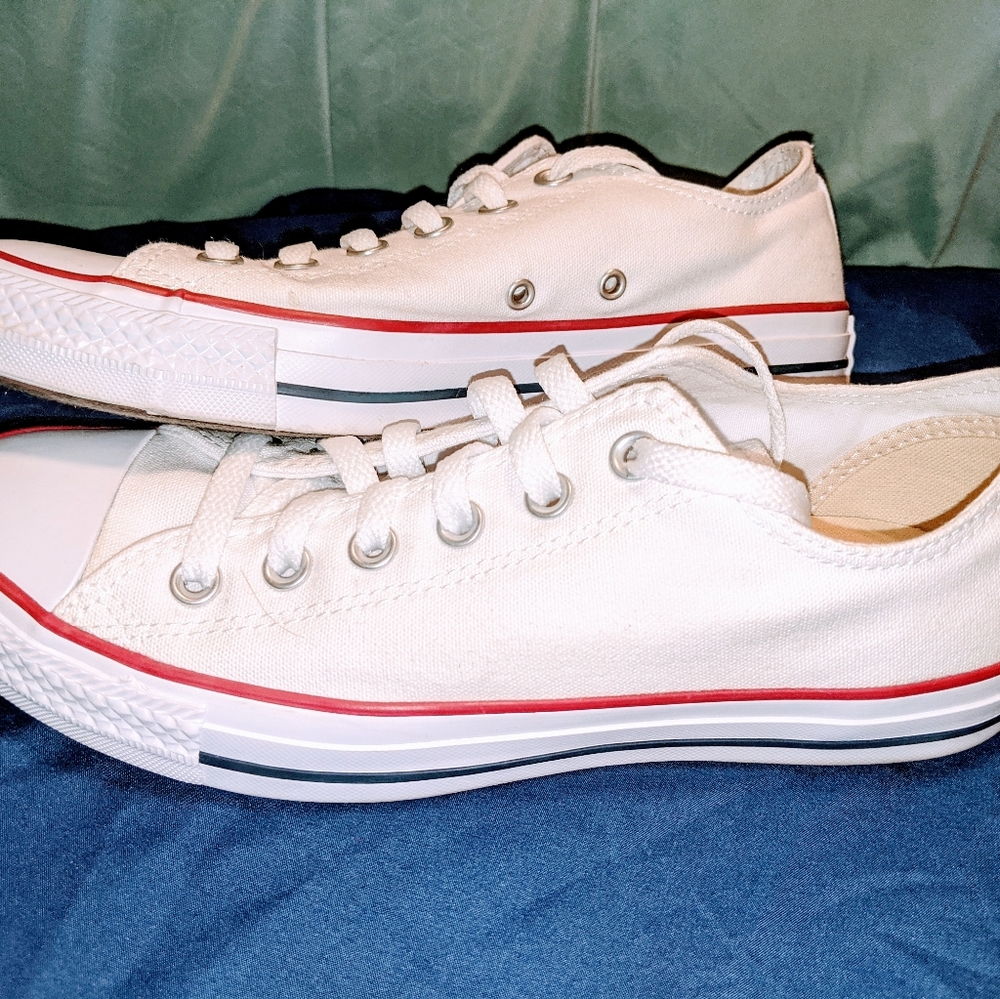 SOLD White Classic Converse